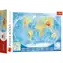 Trefl - Puzzle - Duża mapa świata / 4000 elementów / 136 x 96 cm