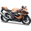 Maisto Suzuki GSX-R1000 2006 pomarańczowy / skala 1:12 / od 3 lat