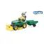 Bruder 62104 Ciągnik John Deere z przyczepą i ogrodnikiem / od 4 lat
