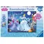 Puzzle Ravensburger Sparkling Uroczy Kopciuszek / 100 elementów / od 6 lat