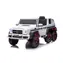 Eljet Samochód elektryczny dla dzieci Mercedes G63 - 6 kół biały / 4x25 W / Prędkość: 3-8 km-h / Nośność: 25 kg