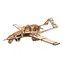 Drewniane puzzle mechaniczne Ugears 3D Dron bojowy Bayraktar TB2 / od 14 lat / 125 elementów / Poziom trudności: średni