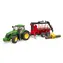 Bruder 03154 Ciągnik John Deere z przyczepą leśną i kłodami / od 3 lat