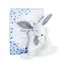 Doudou Pudełko upominkowe niebieskie - mini królik 17 cm / od 0 lat