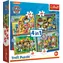Trefl - Puzzle - Psi Patrol: Wakacje 4 w 1 / 35|48|54|70 / 28,5 x 20x5 cm / wiek 4+