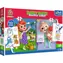 Trefl - Puzzle - Dwustronne puzzle Cocomelon: Wesołego dnia z przyjaciółmi BABY MAXI / 15 elementów / 60 x 40 cm / wiek 2+