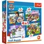 Trefl - Puzzle - Psi Patrol: Pies ma znaczenie 4 w 1 / 35|48|54|70 elementów / 28,5 x 20,5 cm / wiek 4+