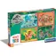 Clementoni PUZZLE Jurassic World 4 w 1 / 12+16+20+24 elementów / od 3 lat