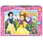Educa Puzzle Księżniczki Disney : Królewna Śnieżka, Bella i Kopciuszek / 100 elementów / od 6 lat