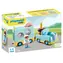Playmobil® Junior 71702 Crazy Donut Truck z funkcją przechowywania i sortowania / Liczba elementów: 7 / od 1 roku życia