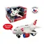 MaDe 98535 - Samolot linii lotniczych Czech Airlines z zapowiedzią kapitana i stewardesy, koło zamachowe, 20 cm