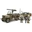Cobi 3132 II WW Willys MB z przyczepą, 1:35, 200 KM, 2 f