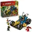 LEGO® NINJAGO® 71856 Jay i jego transformujący się samochód / Liczba elementów: 387 / od 8 lat