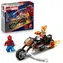 LEGO® MARVEL 76335 Spider-Man kontra Ghost Rider na motocyklu / Liczba elementów: 72 / od 6 lat