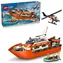 LEGO® City 60504 Łódź ratunkowa i helikopter straży przybrzeżnej / Liczba elementów: 742 / od 7 lat