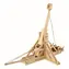 Drewniany zestaw do klejenia Trebuchet, model Wołoszczyzny / od 8 lat / 175 części / Poziom trudności: wysoki