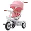 CHIPOLINO Trójkołowy rower z daszkiem Futuro 2w1 Princess / od 1,5 roku