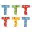 Bigjigs Toys Gwiazda litera T / od 3 lat