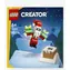 LEGO® Creator 30692 Komin i świąteczna zabawa z Mikołajem / Liczba elementów: 60 / od 6 lat