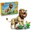 LEGO® Creator 3 w 1 31386 Dzikie zwierzęta: Majestatyczny lew / Liczba elementów: 839 / od 9 lat