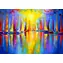 CIESZ SIĘ Puzzle Tęczowe Żaglówki / 1000 elementów / od 14 lat