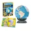 Puzzle CubicFun 3D Globus (zdrapka) / 32 elementy / od 8 lat