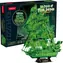 Puzzle CubicFun 3D Żaglowiec Latający Holender (świeci w ciemności) / 360 elementów / od 8 lat