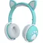 MOZOS KID DOG zielone / Słuchawki bezprzewodowe z mikrofonem / 400 mAh / Bluetooth 5.0
