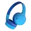 Słuchawki bezprzewodowe dla dzieci Belkin SOUNDFORM Mini niebieskie / mikrofon / Bluetooth 5.0 / gniazdo 3,5 mm / czas pracy baterii do 30 godzin