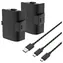 Venom VS2883 2szt czarny / Bateria do kontrolera Xbox S/X/One / 2x 1100mAh