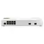 QNAP QSW-M2108-2S / Przełącznik do komputerów stacjonarnych / 8x 2,5GbE + 2x SFP+ / Qos / VLAN