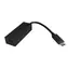 Adapter sieciowy Icy Box IB-LAN100-C3 czarny / USB 3.0 C na RJ45