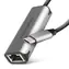 Axagon ADE-25RC USB-C 3.2 Gen 1 - karta sieciowa 2.5 Gigabit Ethernet, Realtek 8156, instalacja automatyczna, szara
