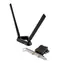 Karta sieciowa Asus WiFi PCIe PCE-BE92BT / Wi-Fi 7 / Bluetooth 5,4 / 2,4 GHz + 5,0 GHz + 6,0 GHz