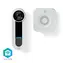 Nedis WIFICDP40CWT / Inteligentny wideodomofon / Wi-Fi / SmartLife / 1536x1536 / microSD