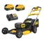 DeWalt DCMWSP156W2 / Kosiarka akumulatorowa z napędem / 2x18V / Szerokość koszenia: 53 cm / do 1340 m2 / Kosz 67 l / 2x 8,0 Ah