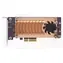 QNAP QM2-2P-244A / Karta rozszerzeń dla SSD M.2 22110 i 2280 / 2 gniazda / Obsługa NAS TVS-x82 i TS-x77