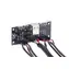 Przedni panel I/O Alphacool z USB 2.0 i zestawem kabli do szaf serwerowych w kolorze czarnym