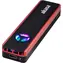 Akasa AK-ENU3M2-06 czarno-czerwona / ramka zewnętrzna dla M.2 SATA/NVMe SSD / USB-C 3.2