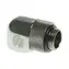 BitsPower adapter kątowy obrotowy 90° G1/4" (M) > G1/4" (F) srebrny