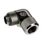 Adapter kątowy BitsPower Advanced Multi-Link 90° G1/4 > 12 mm z twardą rurką, czarny