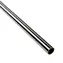 BitsPower Brak Fazowana rura HardTube 12 mm, mosiądz, 50 cm, błyszcząca czerń