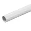 BitsPower Brak Fazowanie 16 mm HardTube, mosiądz 50 cm, biały
