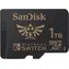 SanDisk Nintendo Switch microSDXC 1 TB / klasa 10 / UHS-I / U3 / odczyt: do 100 MB / zapis: do 90 MB / odpowiedni dla 4K