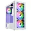 Obserwatorium Kolink HF Glass ARGB biały / ATX / 1x USB-A 3.0 / 2x USB-A 2.0 / 3x 140mm / 3x 120mm / bez źródła zasilania