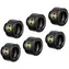 Hyte Push Connects 6szt czarny / G1/4 / system szybkiego łączenia / dla 14mm