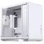 Jonsbo U4 Mini biały / mATX / 1x USB-A 3.0 / 1x USB-C 3.2 / bez zasilacza / strona przezroczysta