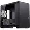 Jonsbo U4 Mini czarny / mATX / 1x USB-A 3.0 / 1x USB-C 3.2 / bez zasilacza / strona przezroczysta