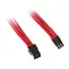 Przewód przedłużający Silverstone 6-stykowy PCIe do 6-stykowego PCIe - 250 mm czerwony