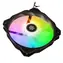 Silverstone Shark Force ARGB czarny / 160 mm / łożysko dynamiczne / 38,1 dB przy 1600 obr./min / 160 CFM / 4-pinowy PWM